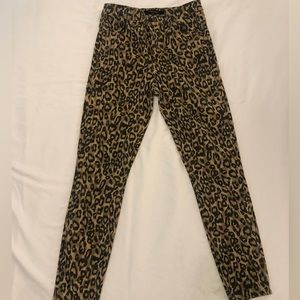 J Brand Leopard Jeans size 27